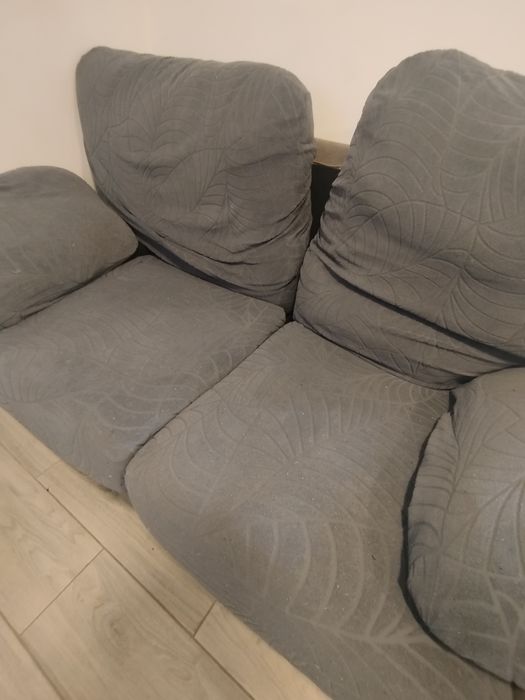 Sofá Cinza 2 lugares