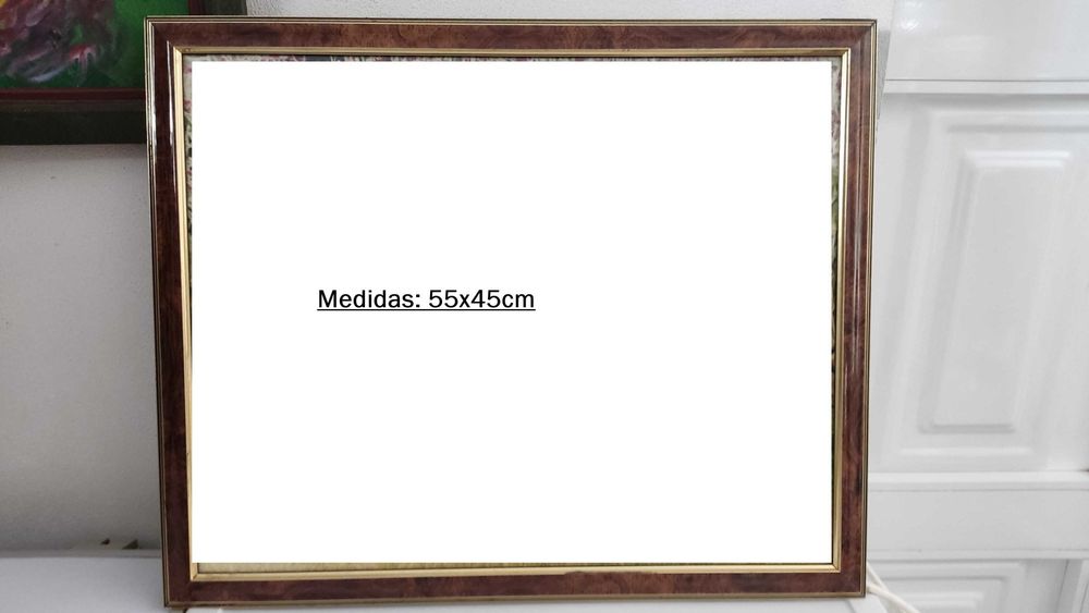 Molduras quadros/fotografias Madeira e Vidro Vários Modelos e Preços