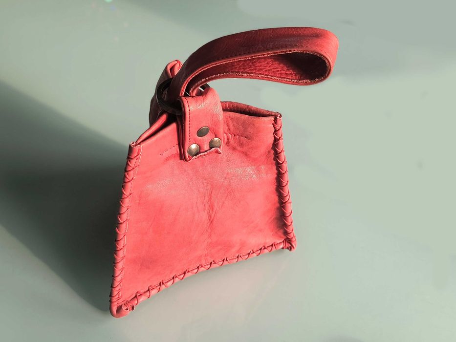 Skórzana markowa torebka