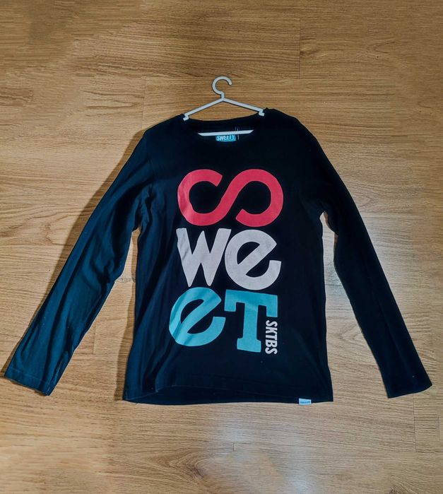 Camisola Streetwear SWEET SKTBS | L | Preto | Quase Nova