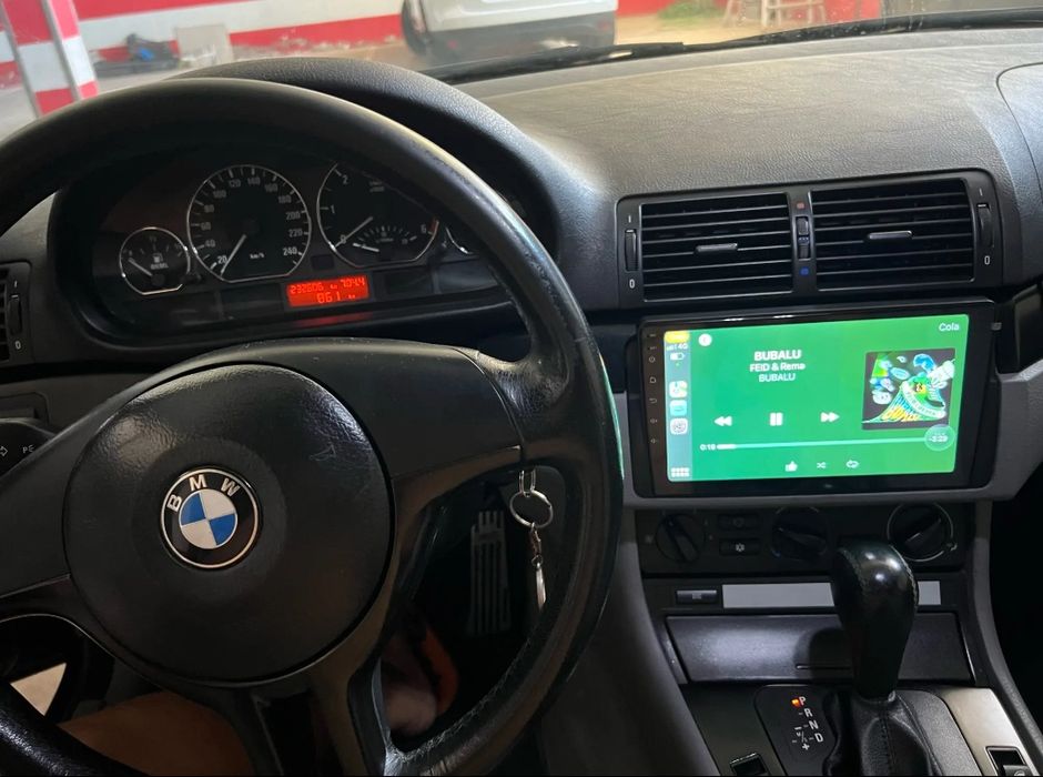Entregas grátis Zona Grande Porto Rádio Android 14 com GPS BMW E46
