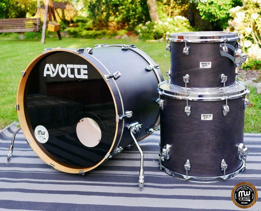 ‼️ Perkusja Ayotte Bedford 22", 12", 16" Ebony Stain ‼️
