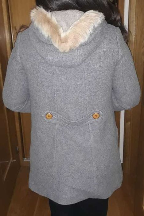Anoraque cinzento da Massimo Dutti