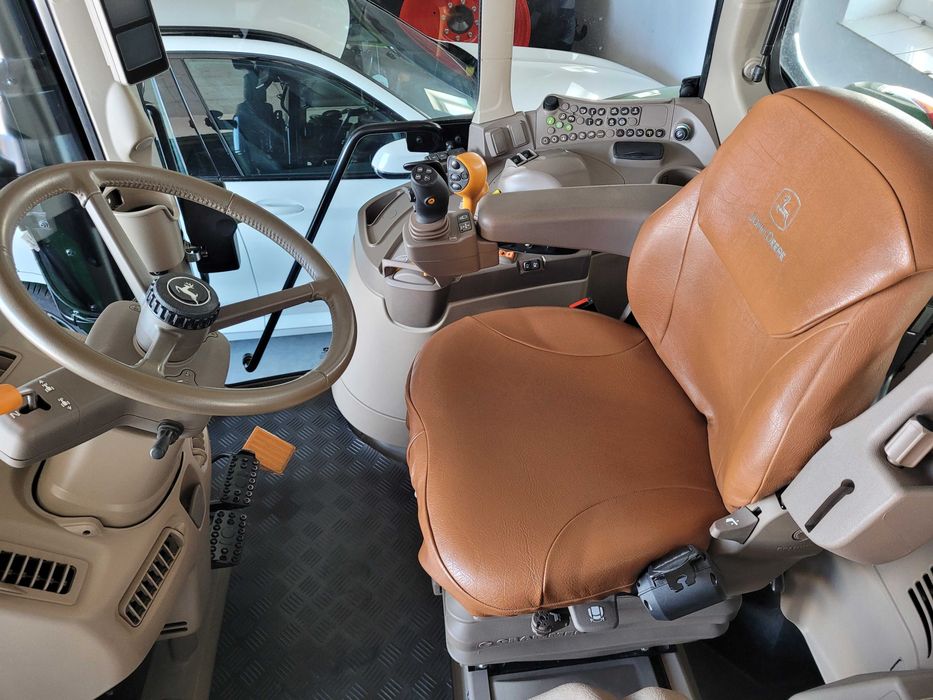 John Deere 6100M 125 KM SKÓRY LEDY ECOSHIFT ostatni bez DPFU FENDT 312