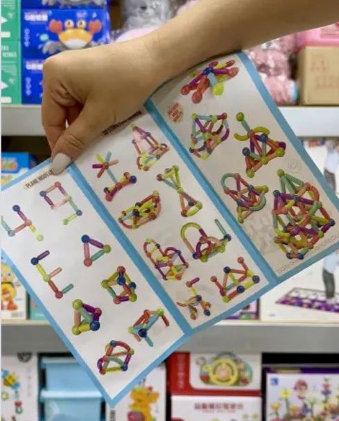 Магнітний дитячий конструктор