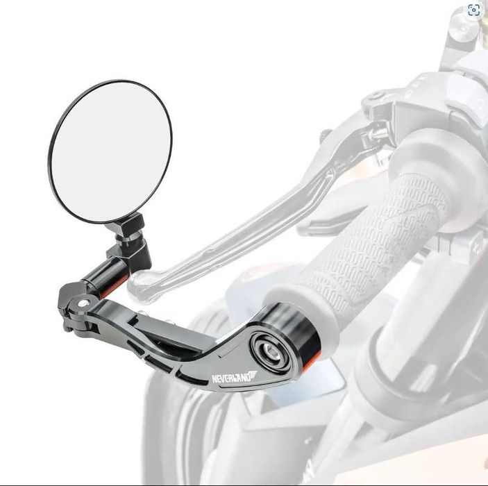 Protetor de manetes Zaddox X8A, com espelhos incluídos (Par)