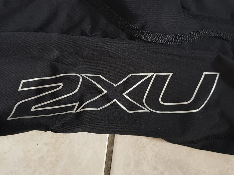 Getry legginsy kompresyjne damskie 2XU S biegowe bieganie silownia