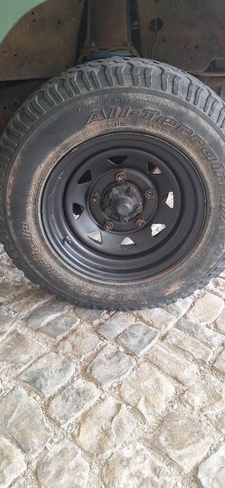 Jantes land rover com pneus