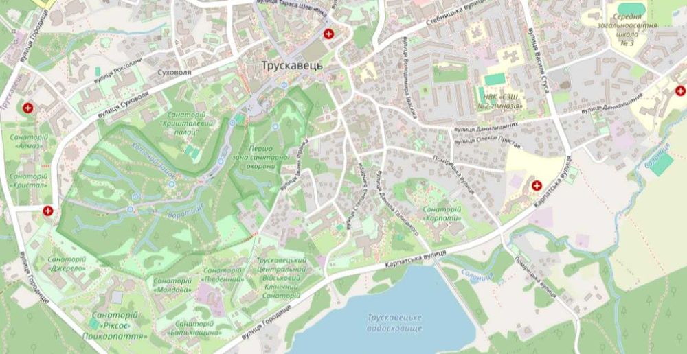 Продаж ділянки під будівництво готелю, м. Трускавець