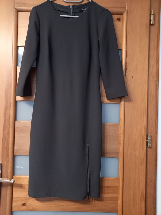 Grafitowa sukienka rozm. S