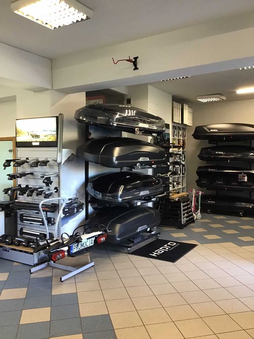 Box dachowy Fabbri Car BOX 340 czarny połysk I Doradztwo i montaż