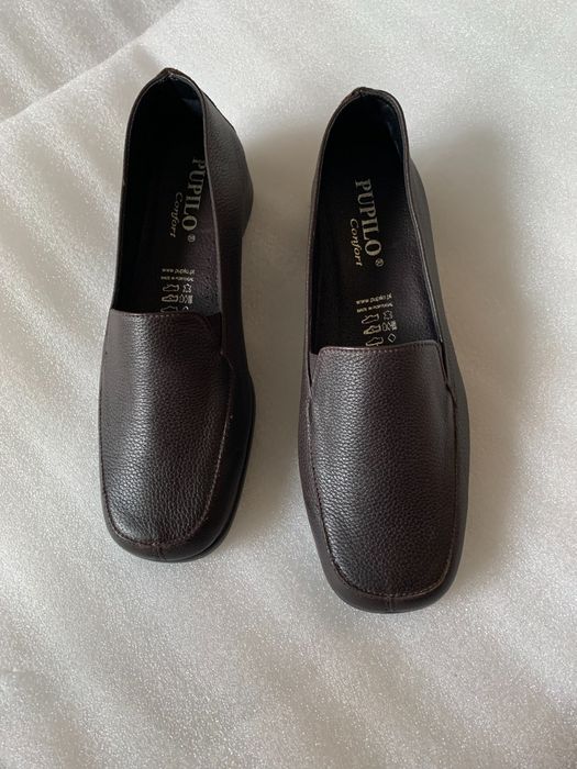 Półbuty damskie zdrowotne Pupilo confort roz. 39 skóra