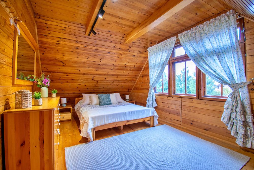 Mazurski dom z bezpośrednim dostępem do jeziora przy lesie