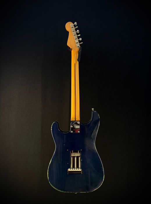 Fender Aerodyne Stratocaster (2004–2005), Japan, Transparent Blue