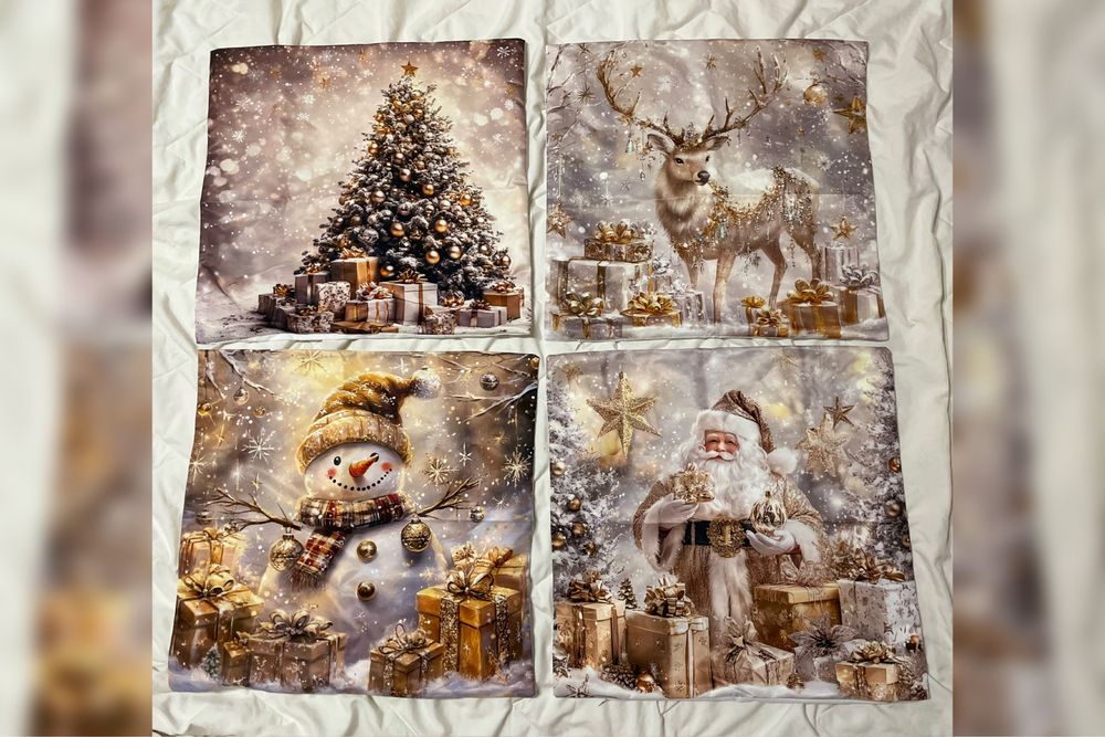 НОВІ Наволочка комплект 4 шт 45*45 см