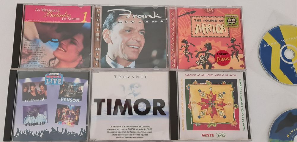 CD.  Música variada.  Novos