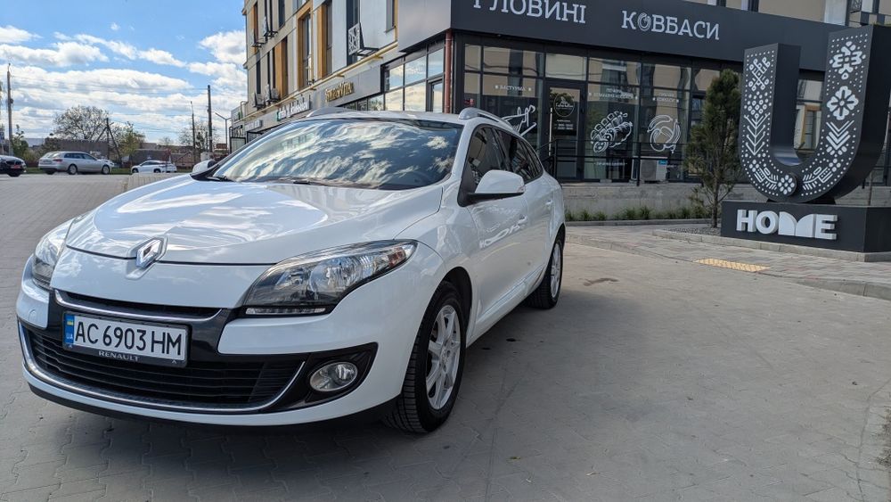Автомобіль Renault Megane 3 1.5 dCi 2013 White 188тис км Безключовий доступ Рено Меган III