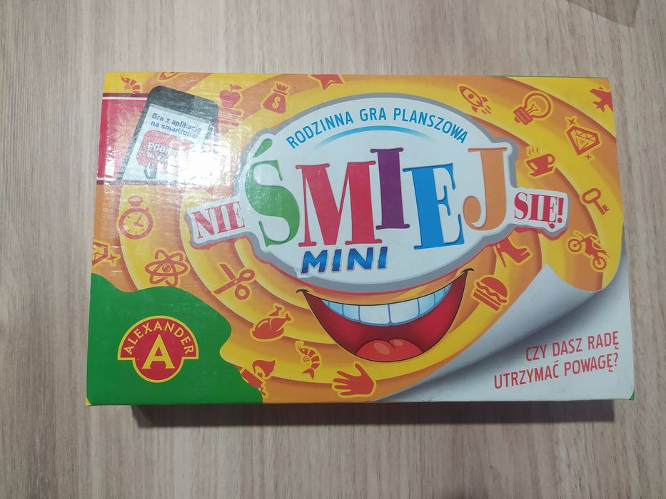 Gra rodzinna Nie śmiej się