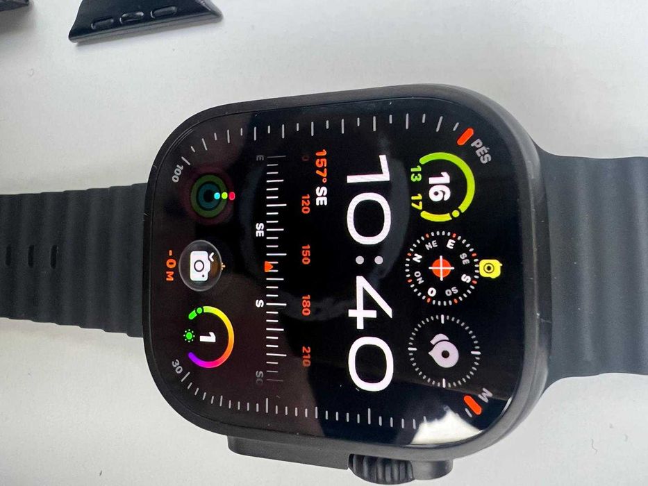 Apple Watch  preto,  Ultra 3 - Estado irrepreensível