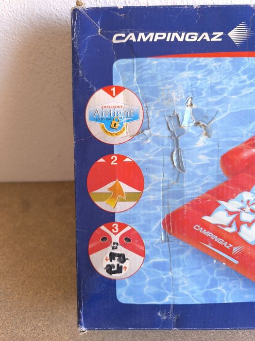 Chaise longue insuflável Campingaz - Nova!