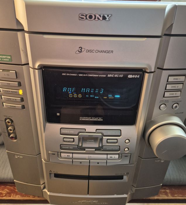Wieża Sony MHC-RG110 kolumny głośniki
