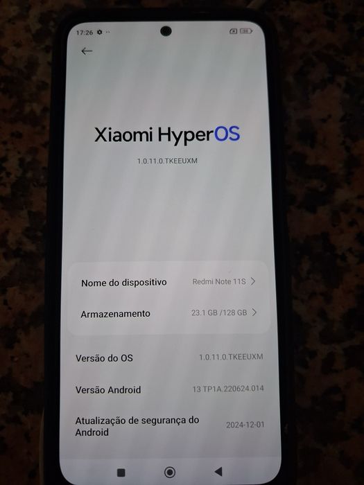 Redmi Note 11S em bom estado