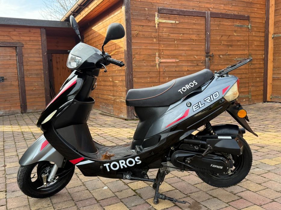 Zgrabny Skuter Toros 50/70cc /Jak Nowy/Po Serwisie/Transport Cała PL/