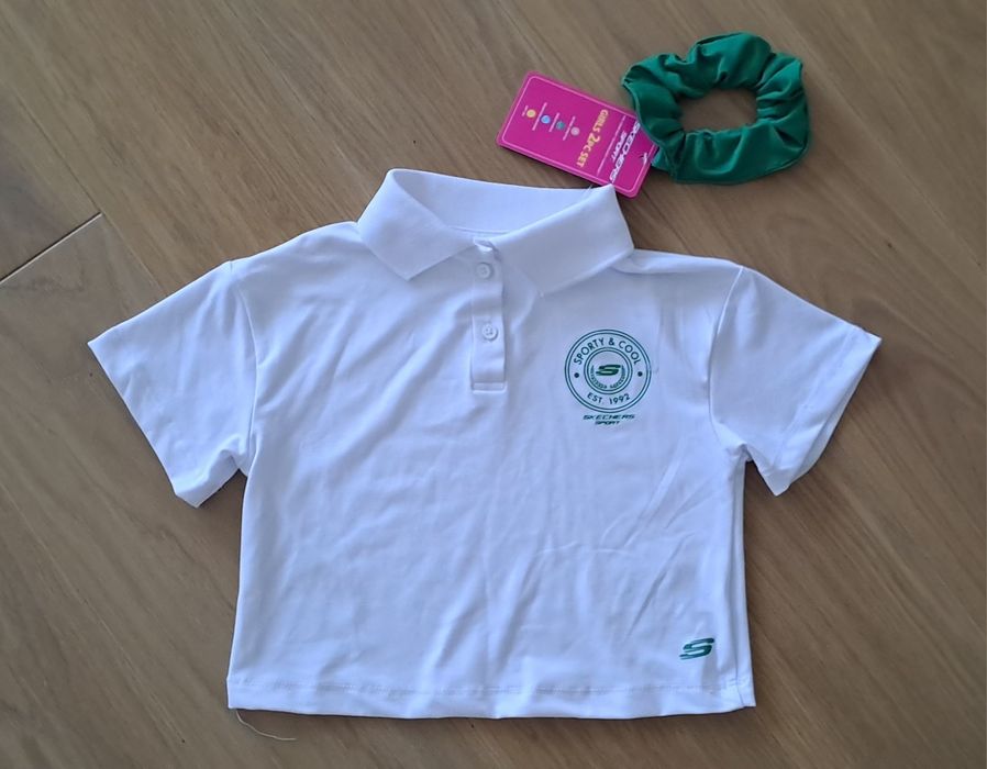 Koszulka polo dziewczęca Skechers r. 98