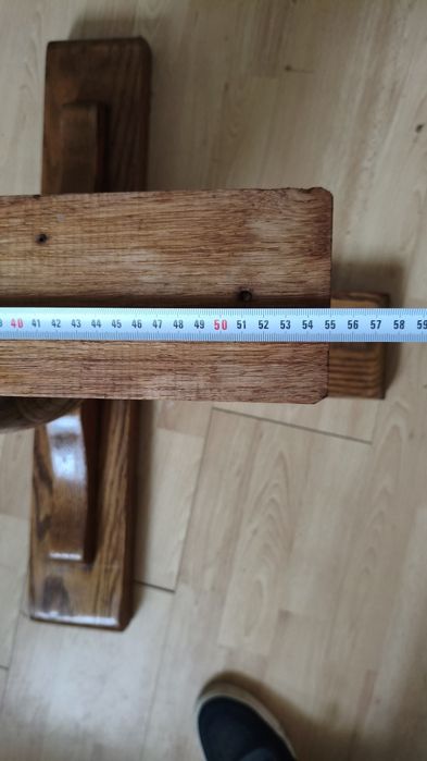 Podstawa dębowa do stolika nogi