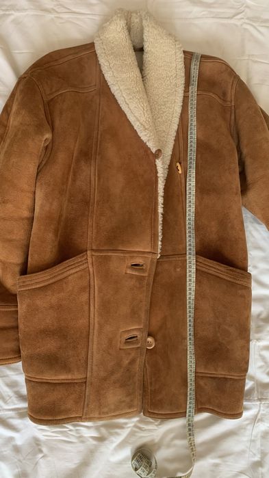 Жіноча натуральна дублянка Shearling (овчина) | Made in Turkey | р. 40