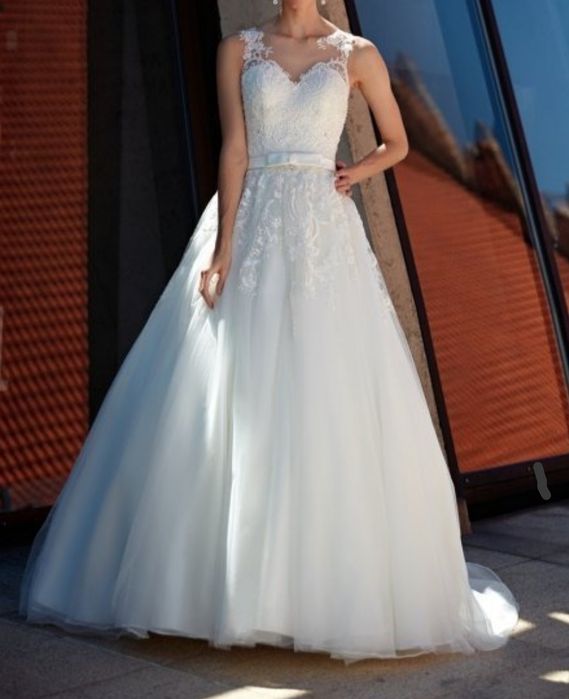 Suknia ślubna biała 38/40 Annais Bridal Talin