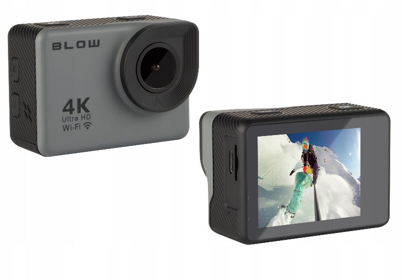 Kamera Sportowa GO PRO 4K WIFI Wodoodporna Mikrofon Akcesoria Prezent