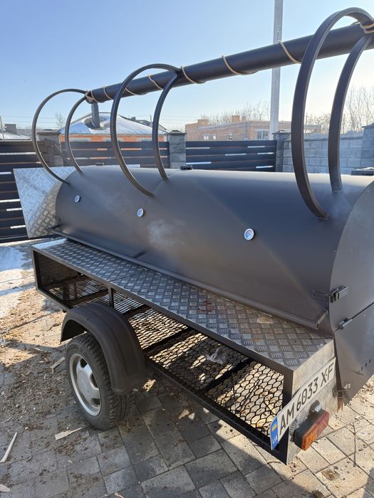 Продам бочку BBQ смокер