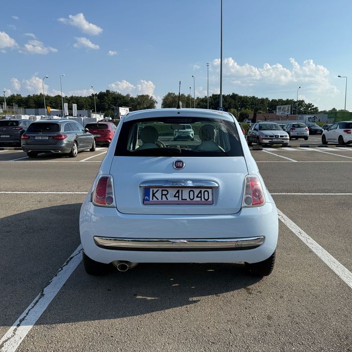 Fiat 500 | Bardzo niski przebieg (136 tys. km) | Garażowany | Serwisowany