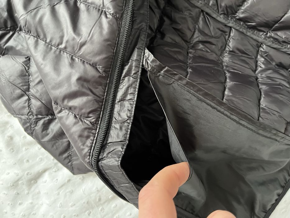 Kurtka pikowana Lacoste nowa czarna S