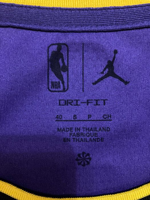 Майка баскетбольная джерси NBA Jersey Nike Jordan Los Angeles Lakers