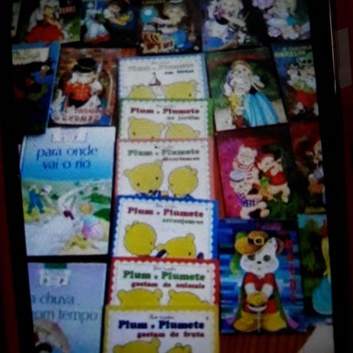 Livros juvenis e infantis e de BD e aventuras