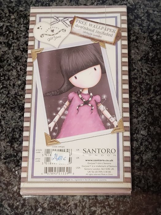 Capa telemóvel IPhone 5 Nova da Santoro's.