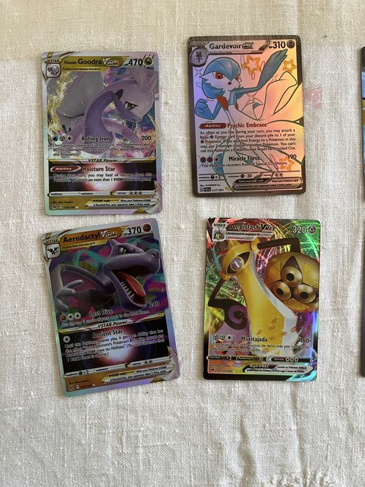 Cartas pokemon raras
