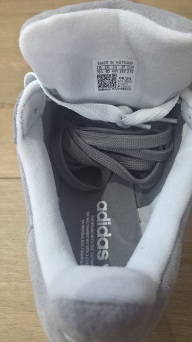 Nowe Adidasy Campus Szare Roz. 44 2/3