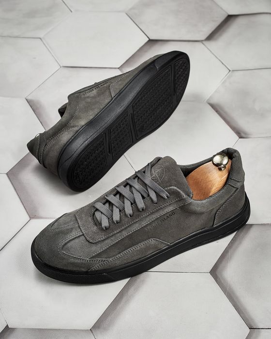 Мужские мокасины кроссовки Stone island