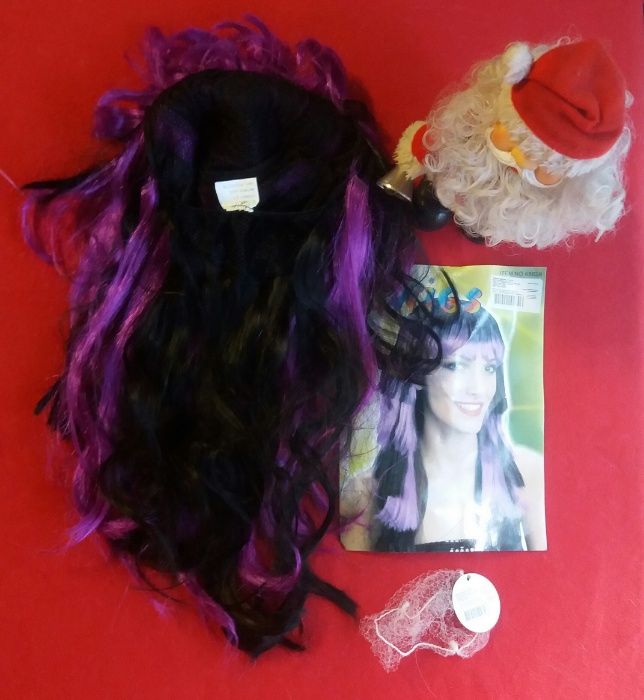 Дед Мороз.Парик карнавальный.