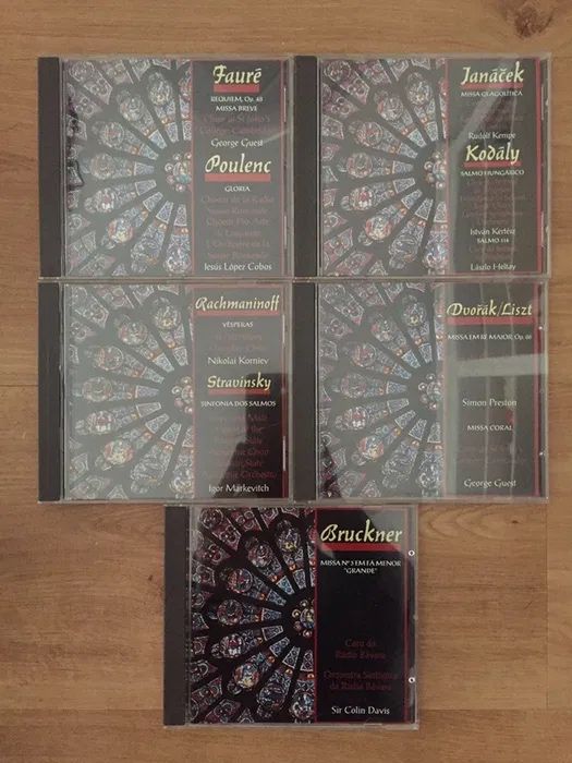 Coleção conpleta 75 CDs Música Sacra + Fasciculos ALTAYA