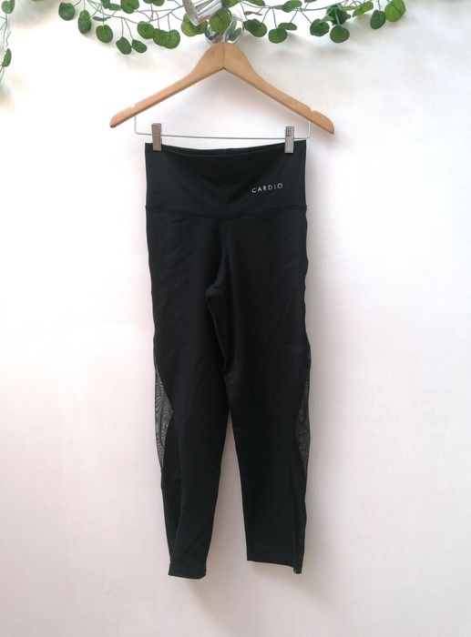 Leggings Pretas com Transparência