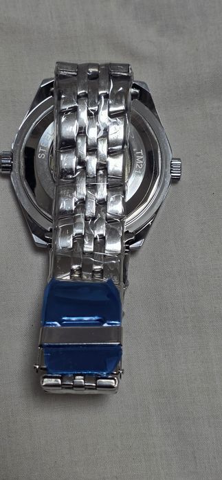 Чоловічий годинник механічний JARAGAR silver