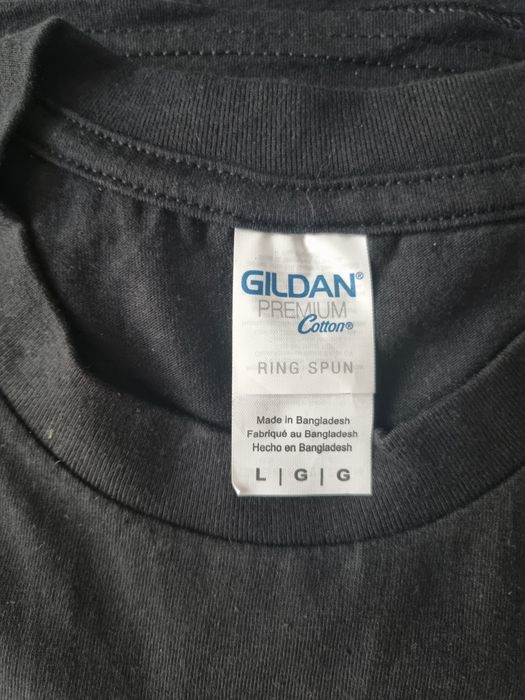 T-shirt męski czarny