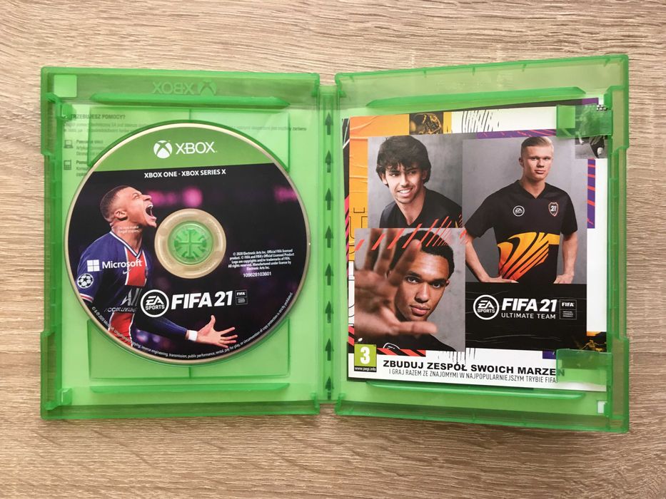 FIFA 21 - Xbox One / Xbox Series X - PL - stan Używany, sprawny 100%