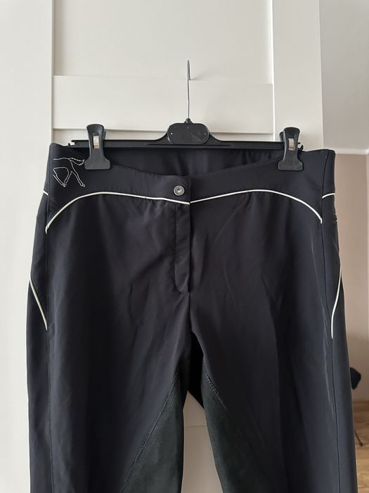 Bryczesy jeździeckie pełny lej Schoeller softshell L 40