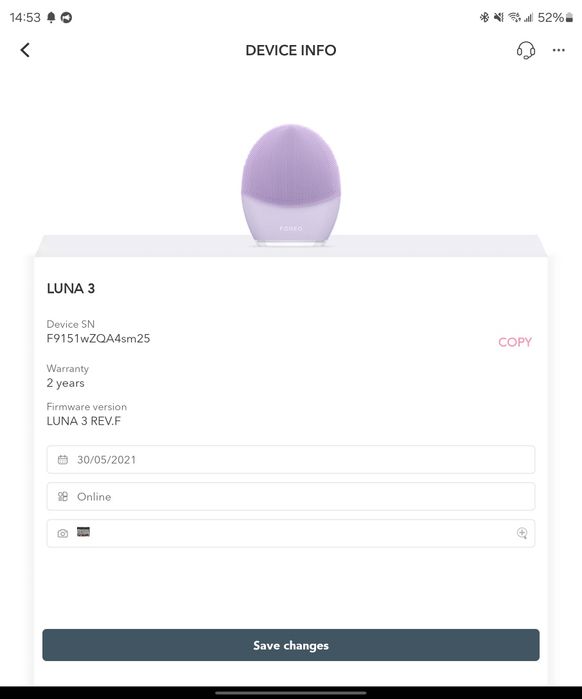 Foreo Luna 3 оригінал