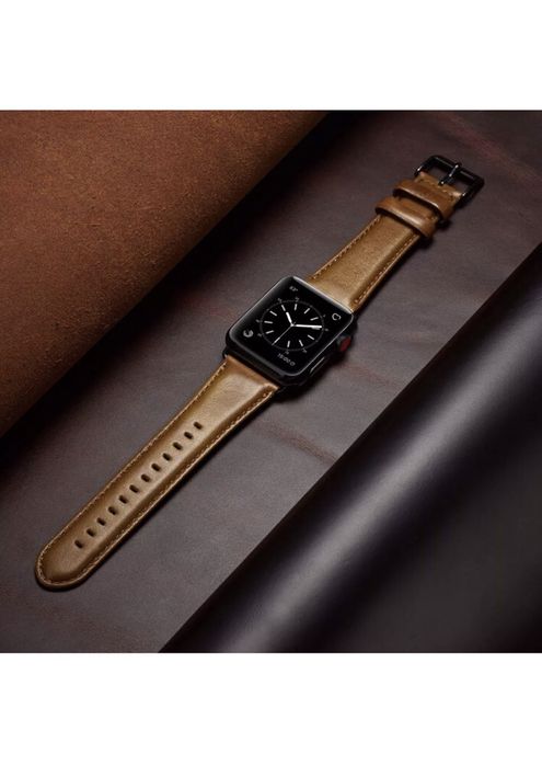 Bracelete para Apple Watch, Samsung e Huawei em pele